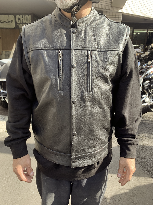 SAMSmotorcycle（サムズ） LEATHER VEST TYPE1