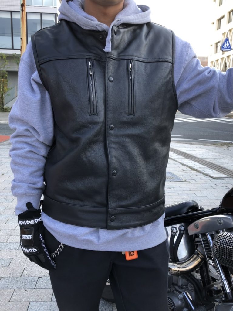 SAMSmotorcycle（サムズ） LEATHER VEST TYPE1