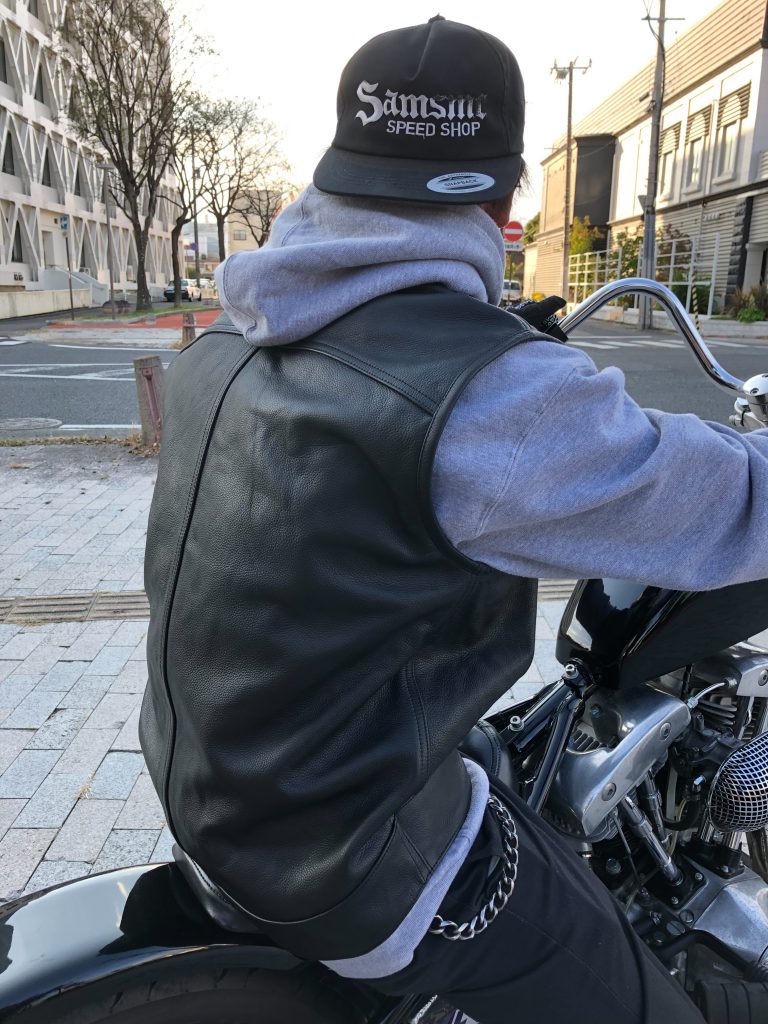 SAMSmotorcycle（サムズ） LEATHER VEST TYPE1